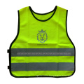 Kid Safety Vest 100% Polyester Knit Vest Pattern, High Reflective Safety Kid Vest